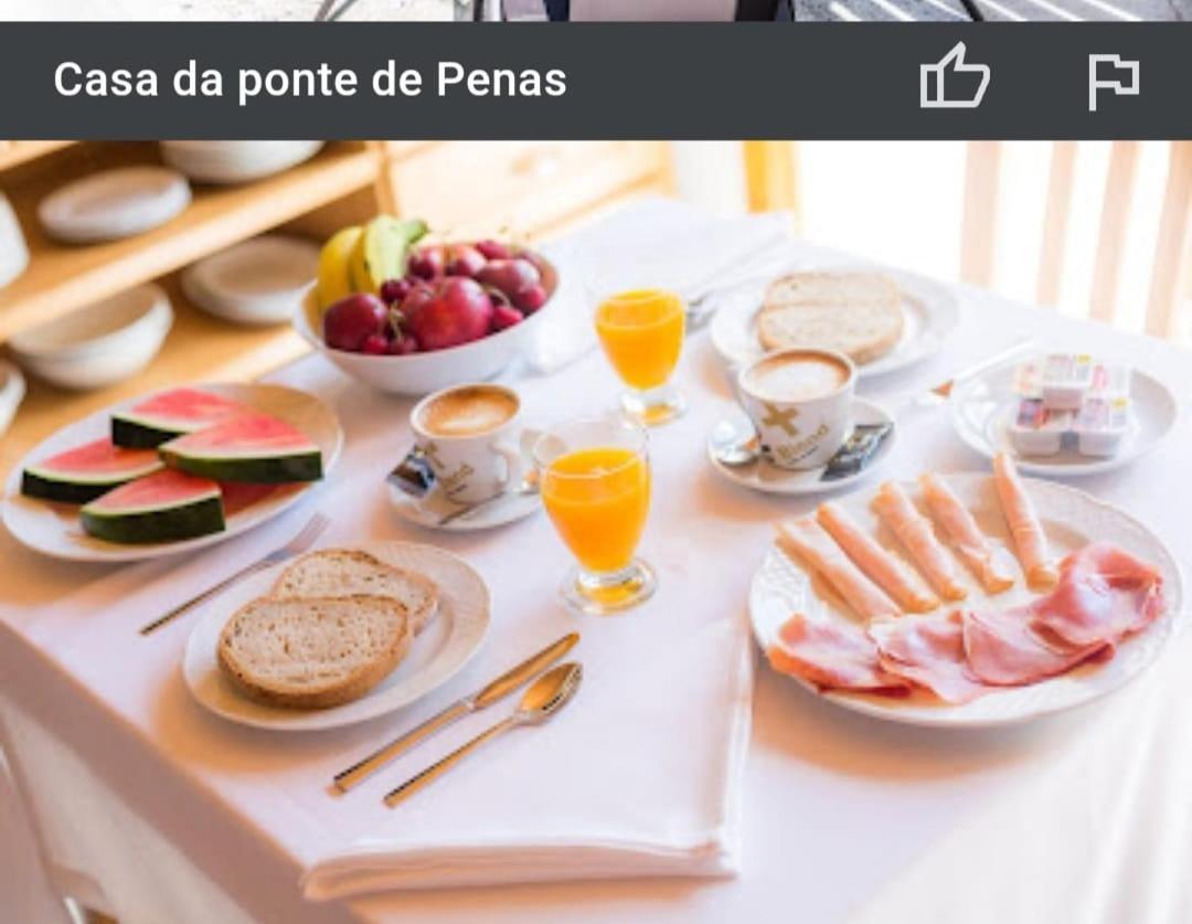 Casa Da Ponte De Penas Hotel Мелиде Екстериор снимка